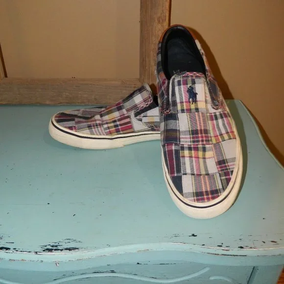 Polo Ralph Lauren | Shoes | Polo Ralph Lauren Thompson Plaid  display picture 3